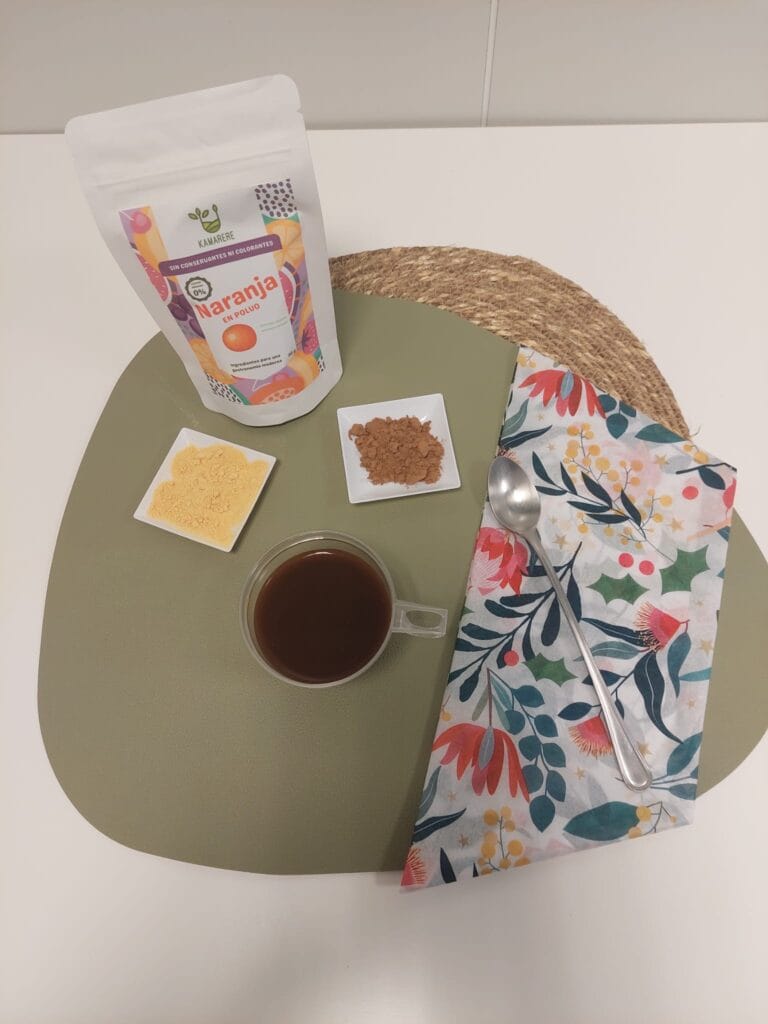 Café sabor naranja y cacao